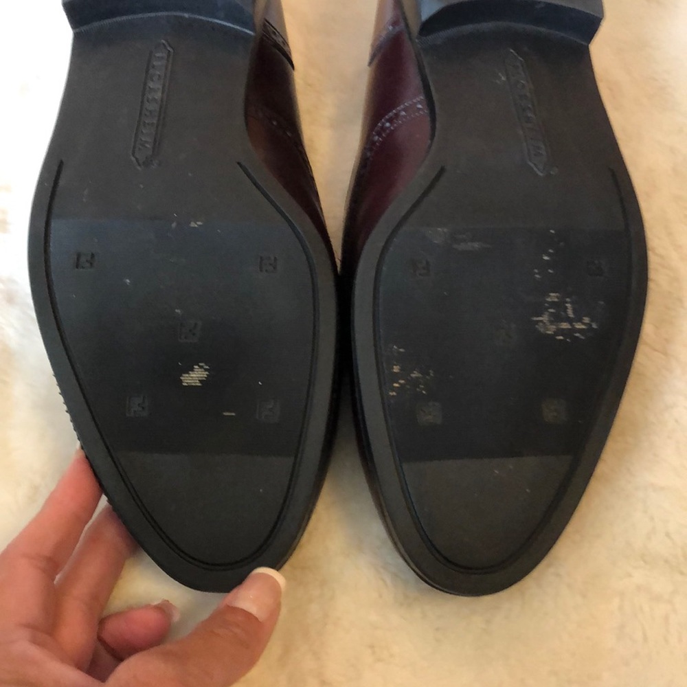 Florsheim Men’s Burgundy Slip-on - Picture 9 of 10